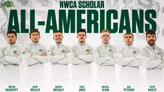 NDSU 2026 NWCA Scholar All Americans