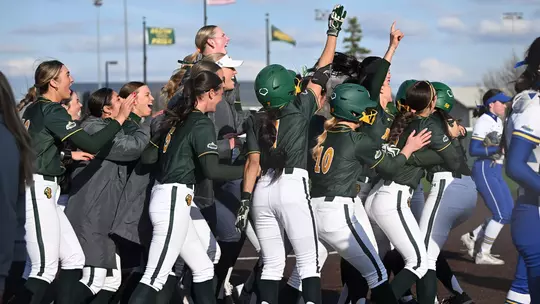 Softball Celebration Walkoff vs SDSU