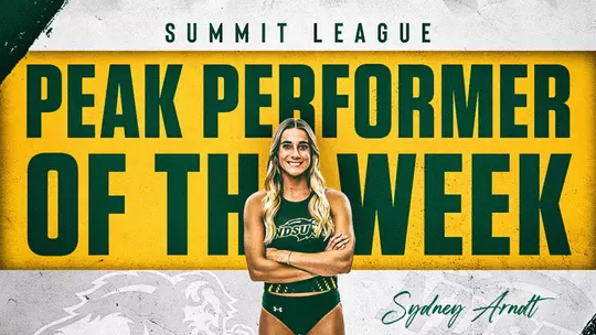 Sydney Arndt, Peak Performer of the Week