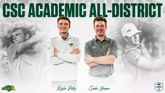 Men's Golf 2026 CSC Academic All-District Team