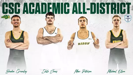 Wrestling 2026 CSC Academic All-District Team