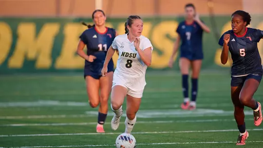 Photo from NDSU soccer's game against Florida Atlantic on Sep. 10, 2026 at Dacotah Field
