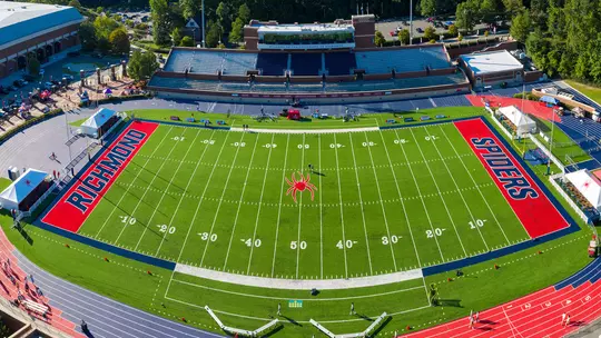 Robins Stadium aerial view