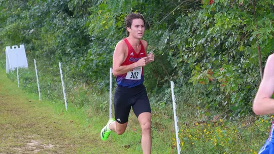 Zachary Stevens running at Spider Alumni 2025