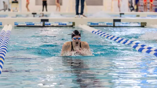 Lena Amare Swimming 200 IM at 2025 A-10s
