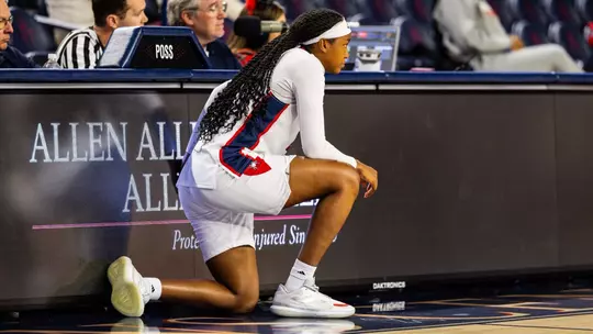 Shaneka Campbell Checking into the game