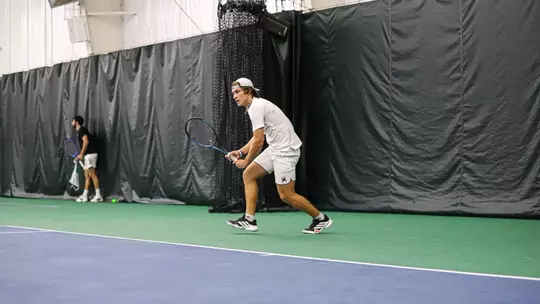 Nathan Germino in a match vs Brown