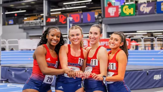 DMR Winning Gold at 2026 A-10 Indoor Championships