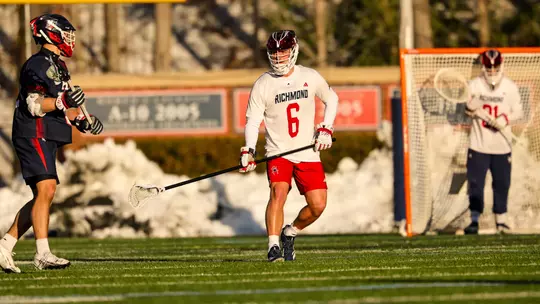 Hunter Smith during Richmond's 17-7 win over Robert Morris