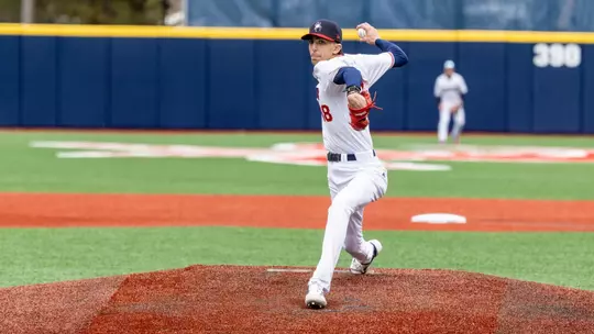 Bijan Anvar is in his pitching motion