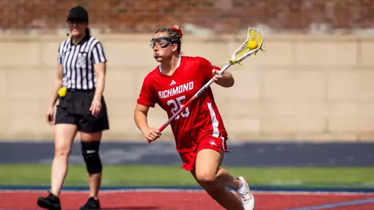 Bridget Lonsinger Rounding crease vs St. Joseph's- W, 16-6