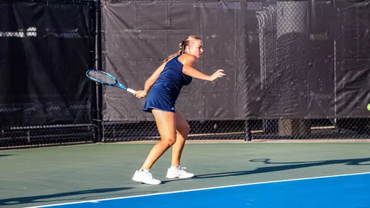Webber hitting the ball