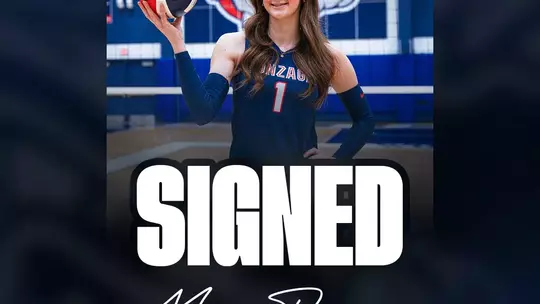 Volleyball Megan Signing