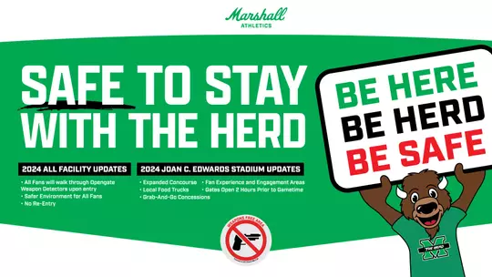 Image related to Marshall Athletics Unveils ‘Safe To Stay With The Herd’