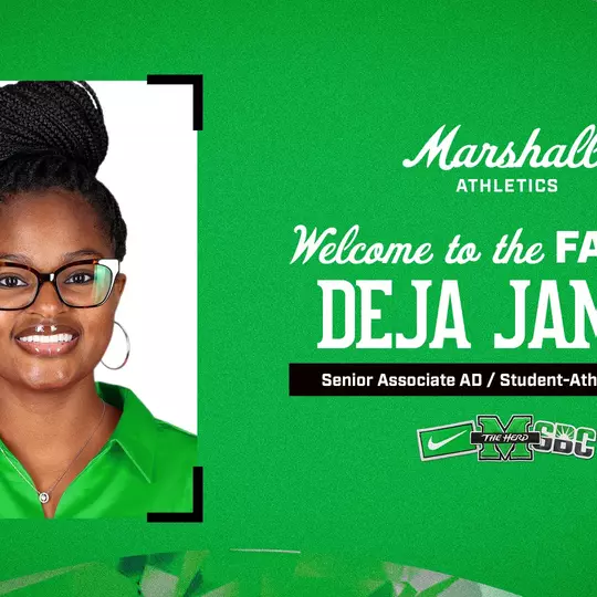 Deja James Welcome Header