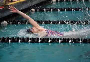 Backstroke action photo
