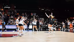 Team celebrating win.