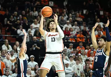 Beavers Fall to No. 6 Gonzaga Image