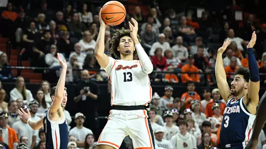 Beavers Fall to No. 6 Gonzaga Image