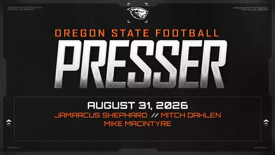 August 31, 2026 presser