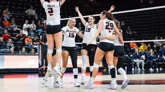 Team celebration photo.