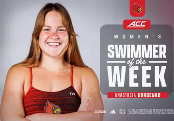 Anastasia Gorbenko ACC Women's Swimmer of the Week