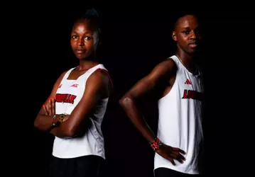 Elsingi Kipruto and Nancy Chetling