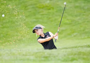 Madison Moman hits out of the bunker
