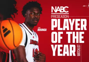 Flory Bidunga NABC player of the year watch list graphic