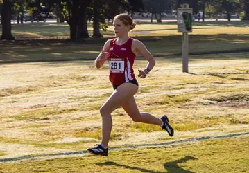 Haley Meade competes at the NCAA National Championships