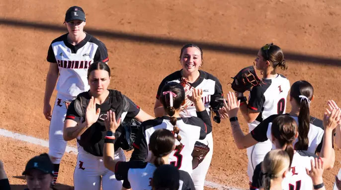 Brooke Gray celebrating