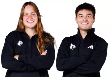 Anastasia Gorbenko and Rayce Winn ACC Swimmer/Diver of the Week