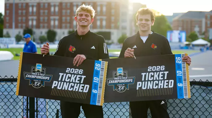 Miller Jones and Roman Kuleshov punch their tickets to the 2026 NCAA Outdoor Championships.