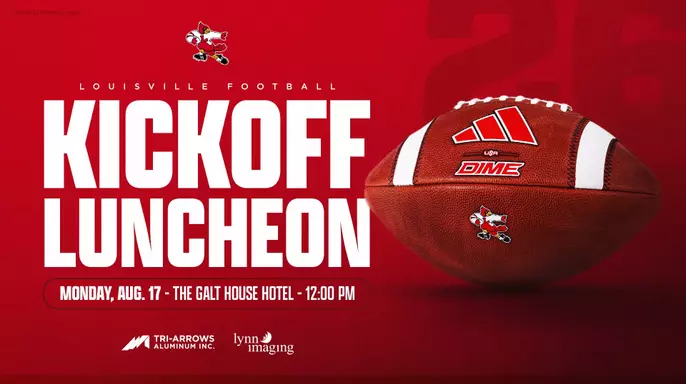 2026 Louisville Football Kickoff Luncheon graphic