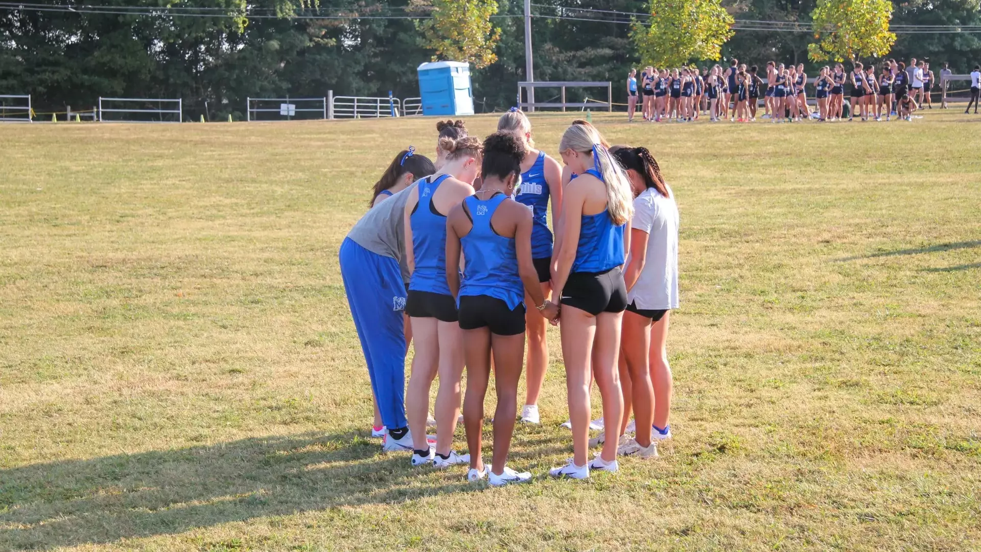 XC Huddle at Rhodes Invitational