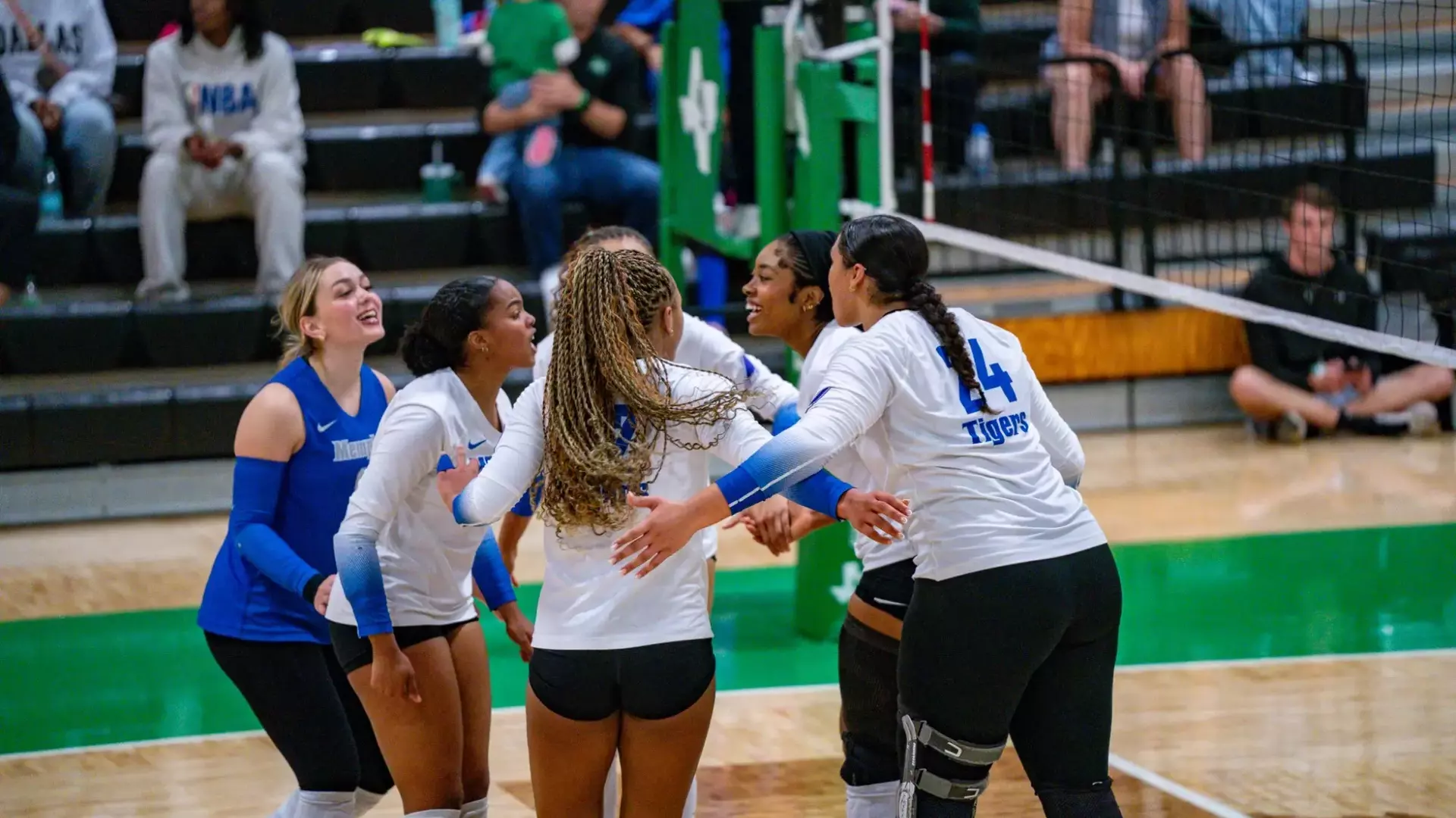 Huddle at North Texas