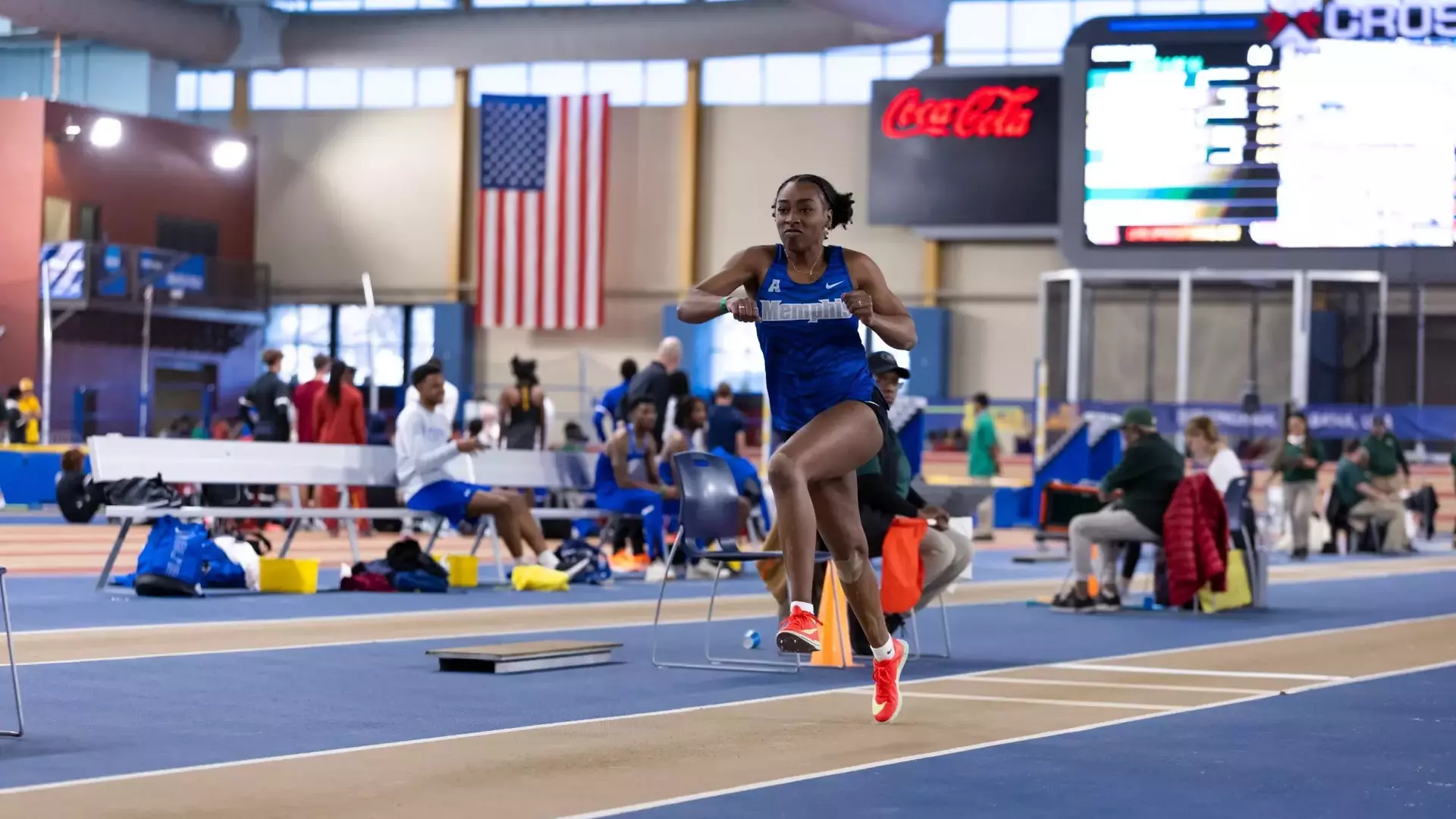 BIRMINGHAM, AL - The Memphis Tigers Track and Field team participated at the Birmingham Crossplex in the UAB Green and Gold Invite, on February 6, 2026 Photos by Parker S. Freedman Photography