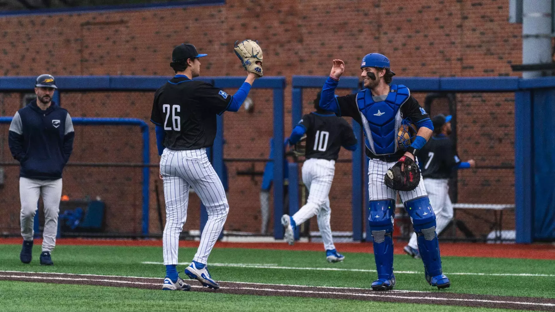 David Case celebration