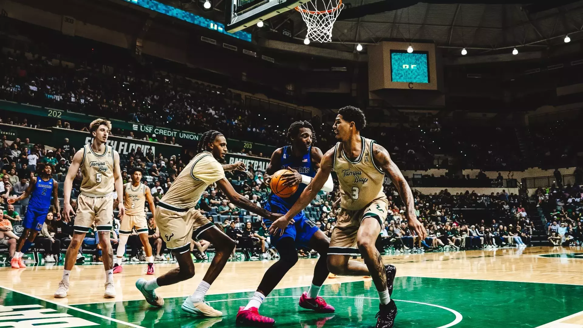 Aaron Bradshaw down low at USF