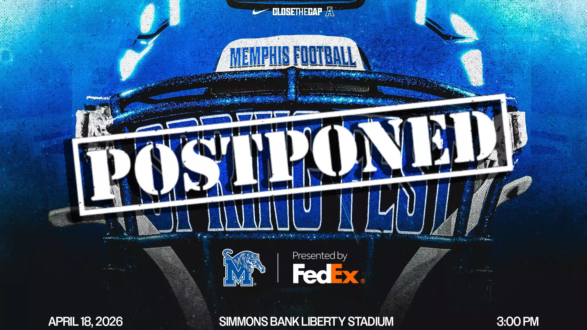 Spring Fest Postponed