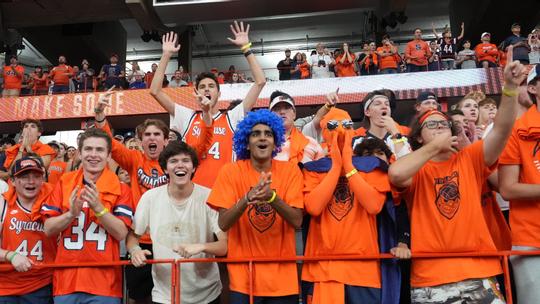 Image related to Theme Days Announced for 'Cuse Football