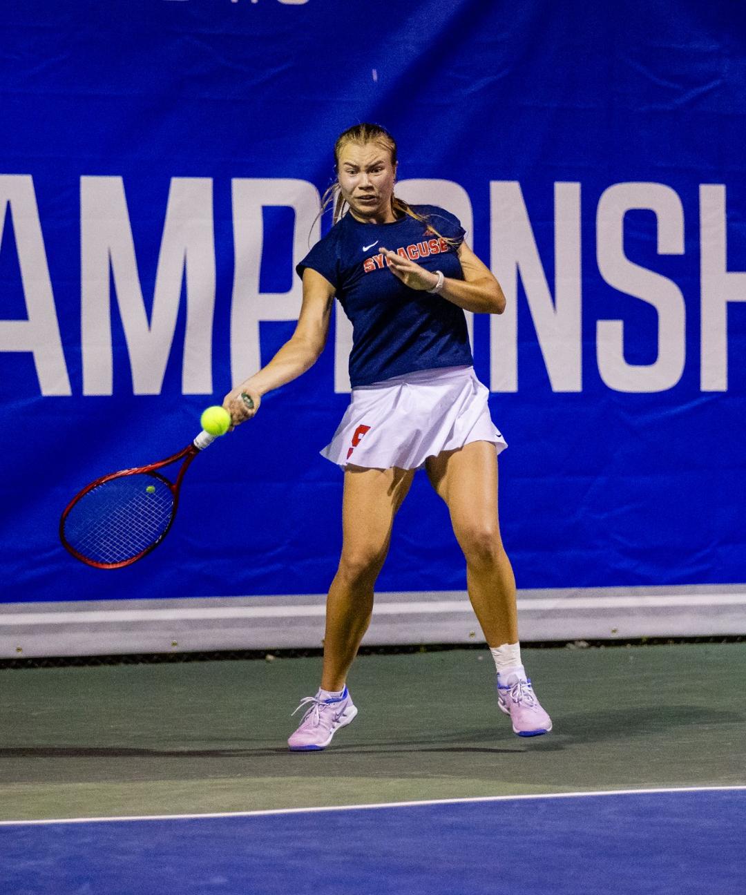 Image related to Notre Dame Defeats Syracuse Tennis in ACC Tournament