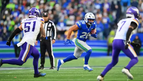 Zach Charbonnet (Photo: Steven Bisig-Imagn Images)