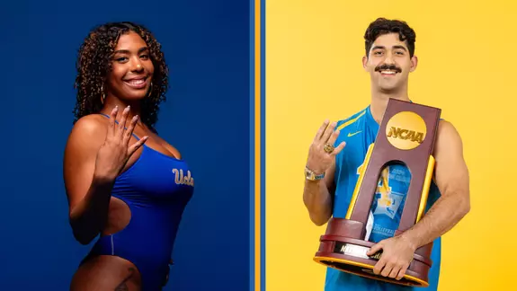 Aziz, Hawes Big Ten Postgrad Scholars