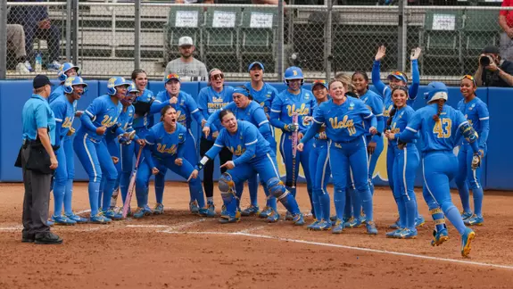 UCLA celebrates Megan Grant's grand slam