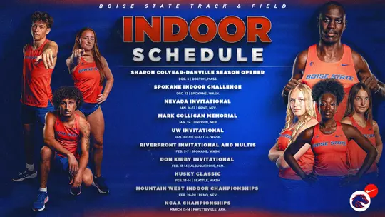 2025-26 Indoor Track and Field Schedule