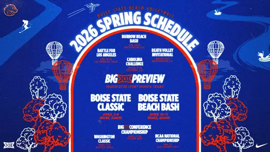 Beach Volleyball 2026 Schedule
