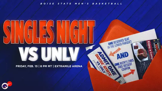 Bronco Athletics Launches Valentine’s Day Ticket Promo for Men’s Basketball Game