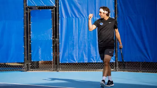 Stewart Aronson celebrating