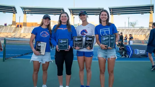 Four Broncos Earn All-Mountain West Honors